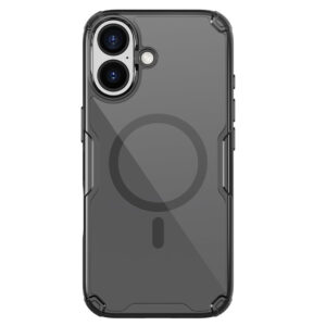 Nillkin Nature TPU Pro Magnetic Case Compatible with MagSafe for iPhone 17 Pro - Translucent Blackeng