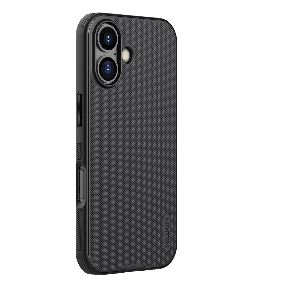 Nillkin Super Frosted Shield Pro Magnetic Case Compatible with MagSafe for iPhone 17 - Blackeng