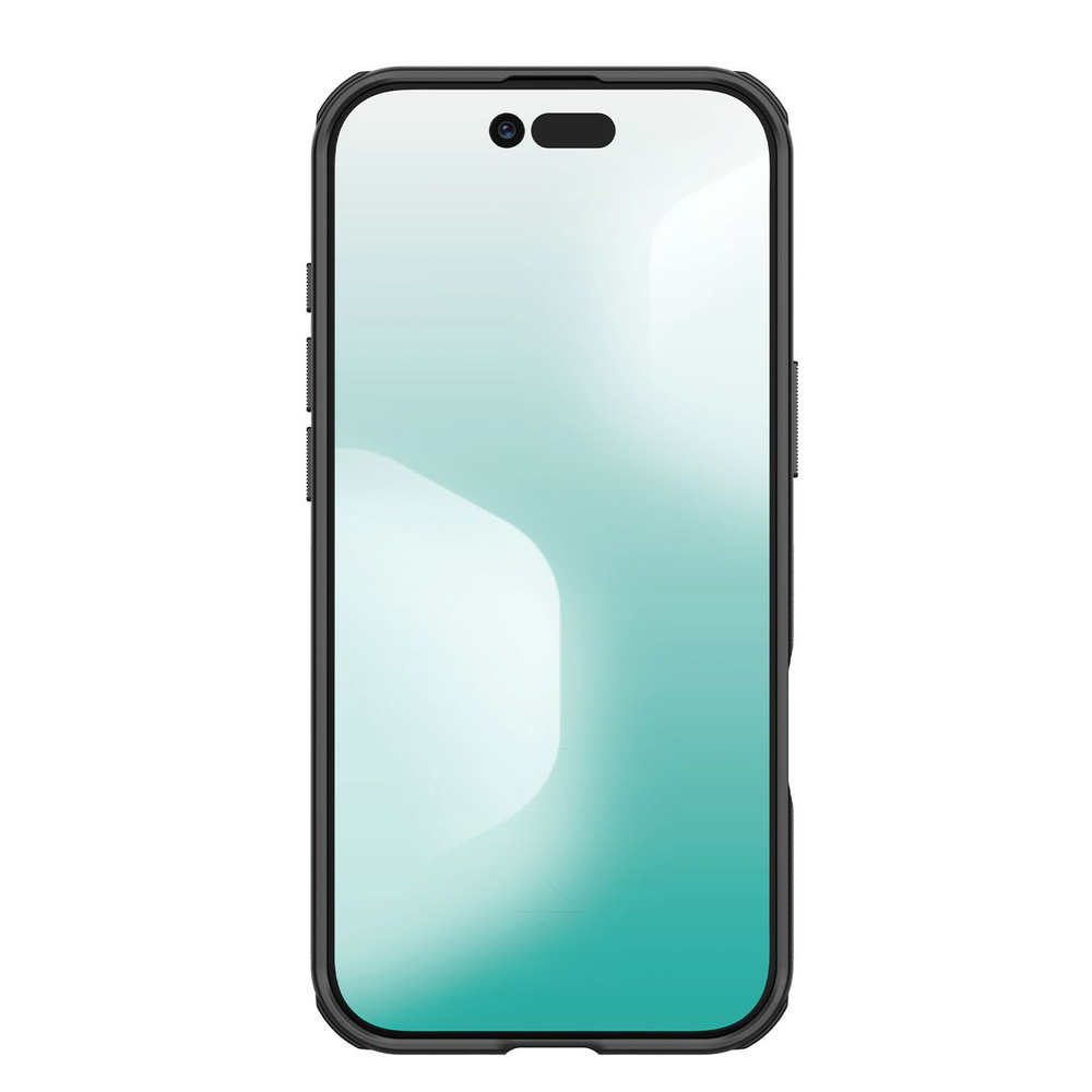 Nillkin Super Frosted Shield Pro Magnetic Case Compatible with MagSafe for iPhone 17 Air - Blackeng