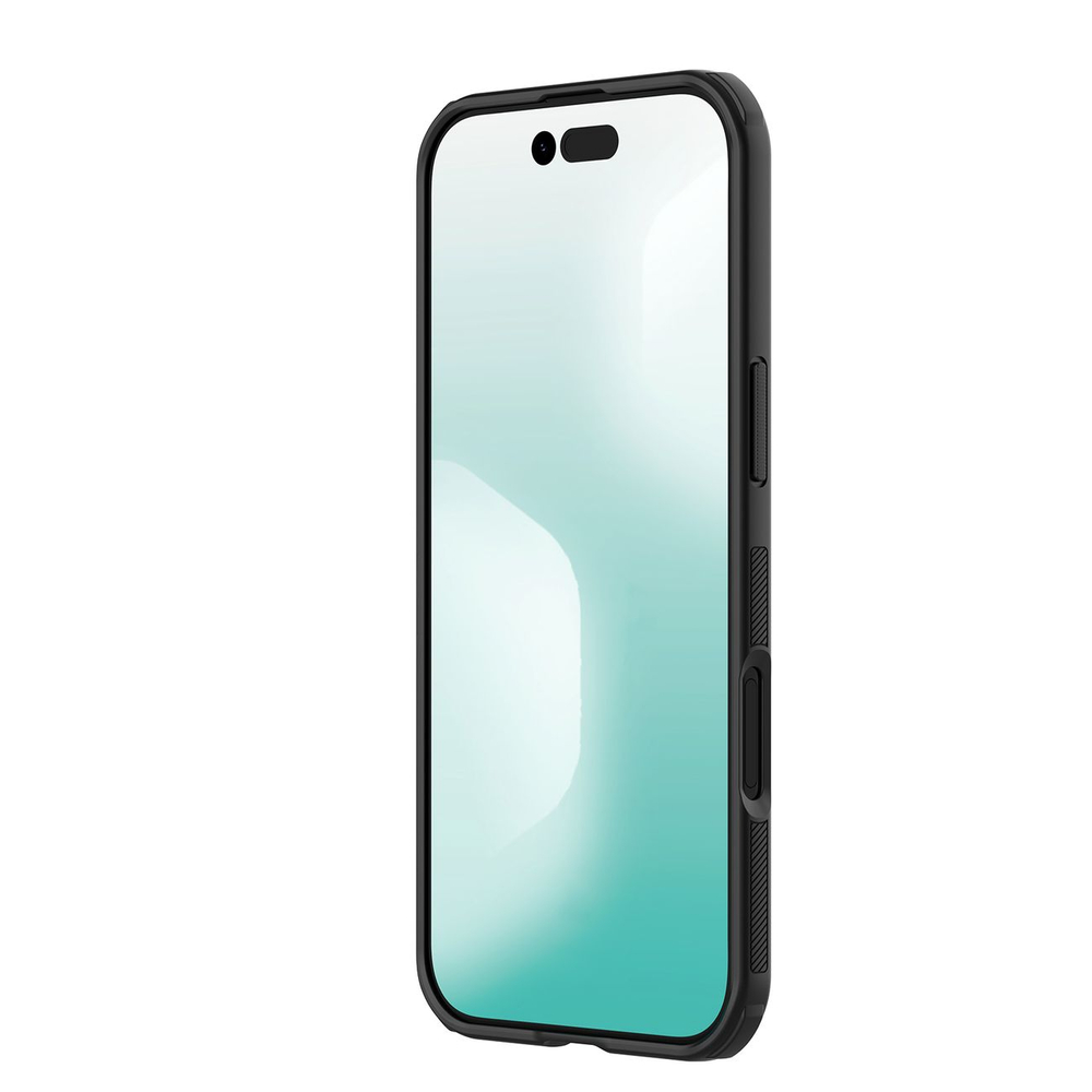 Nillkin Super Frosted Shield Pro Magnetic Case Compatible with MagSafe for iPhone 17 Air - Blackeng