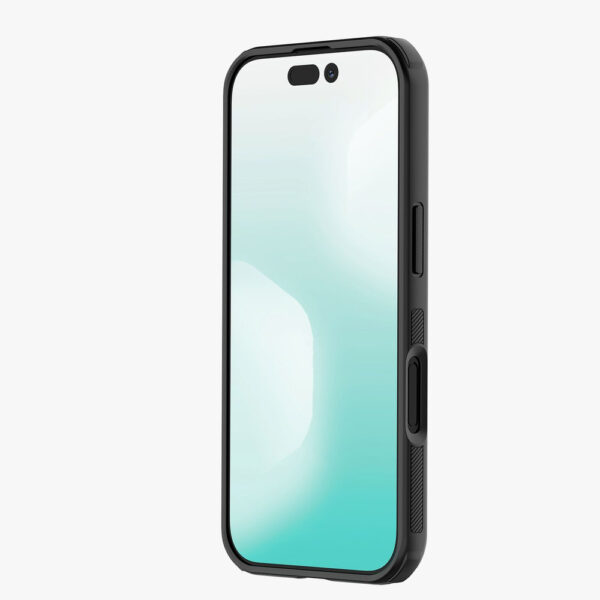 Nillkin Super Frosted Shield Pro Magnetic Case Compatible with MagSafe for iPhone 17 - Translucent Blackeng