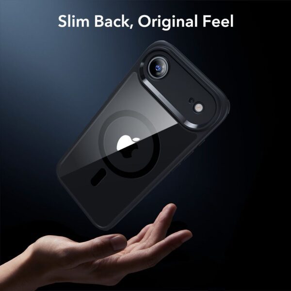 CREATOR: gd-jpeg v1.0 (using IJG JPEG v62), quality = 80 ESR Classic Hybrid MagSafe + Tempered Glass Set for iPhone 17 Air - Clear Blackeng