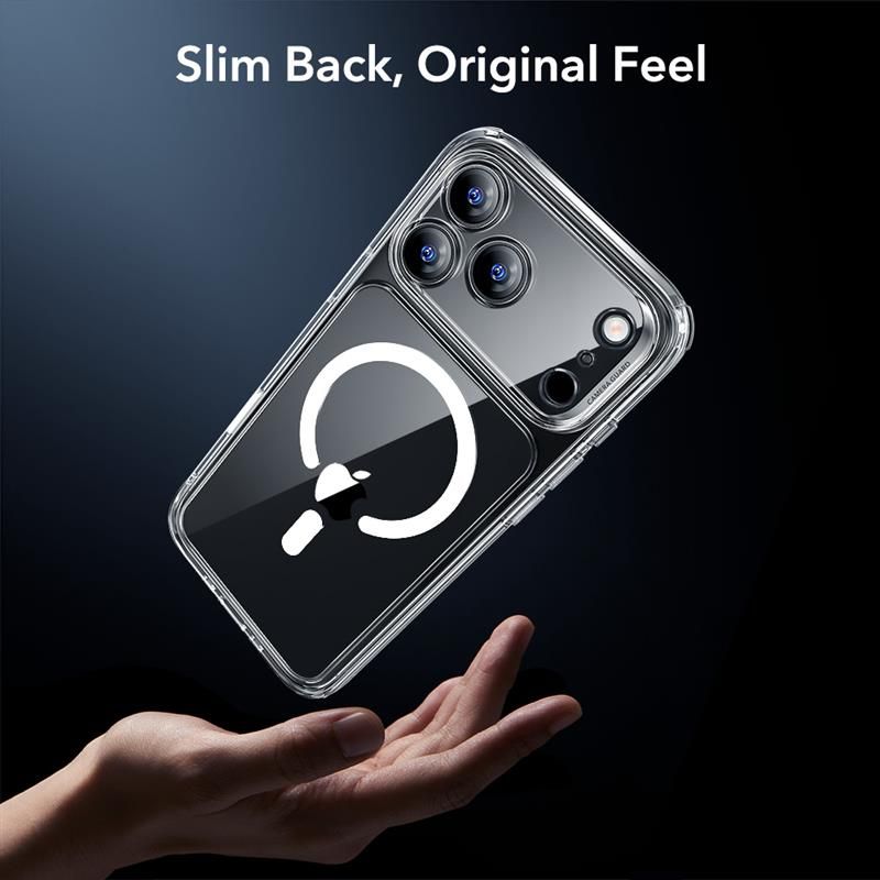 CREATOR: gd-jpeg v1.0 (using IJG JPEG v62), quality = 80 ESR Classic Hybrid MagSafe + Tempered Glass Set for iPhone 17 Pro - Cleareng