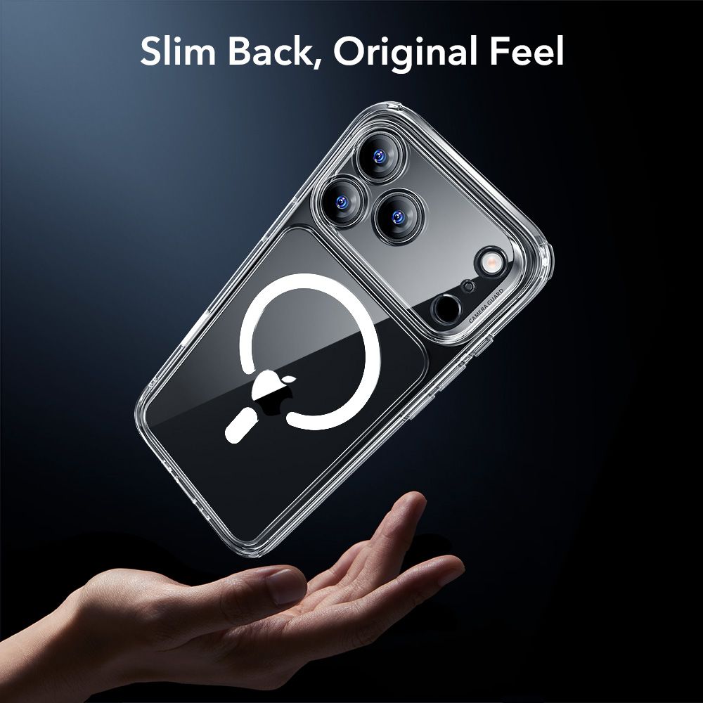 CREATOR: gd-jpeg v1.0 (using IJG JPEG v62), quality = 80 ESR Classic Hybrid MagSafe + Tempered Glass Set for iPhone 17 Pro Max - Cleareng