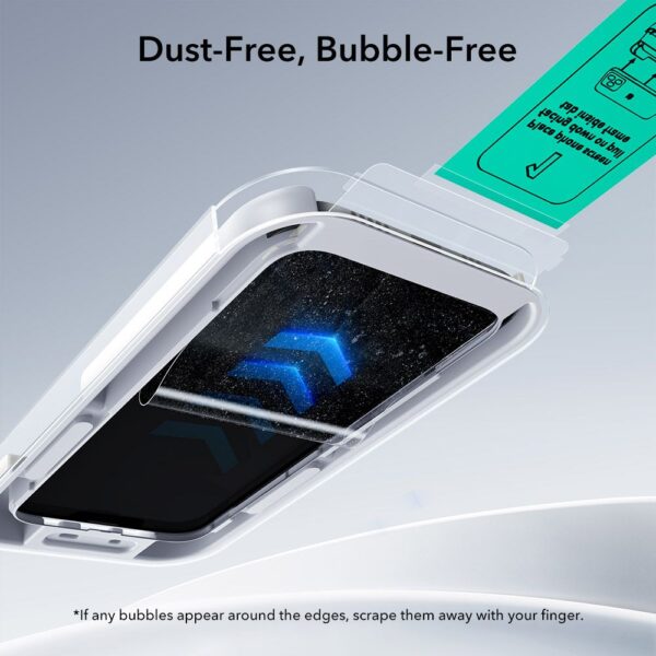 ESR UltraFit Tempered Glass 2-pack for iPhone 17 Air - transparenteng