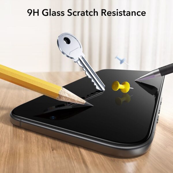 ESR UltraFit Tempered Glass 2-pack for iPhone 17 Air - transparenteng