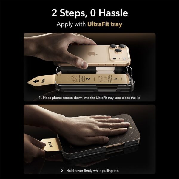 ESR UltraFit Armorite Pro Tempered Glass for iPhone 17 Pro Max - Cleareng