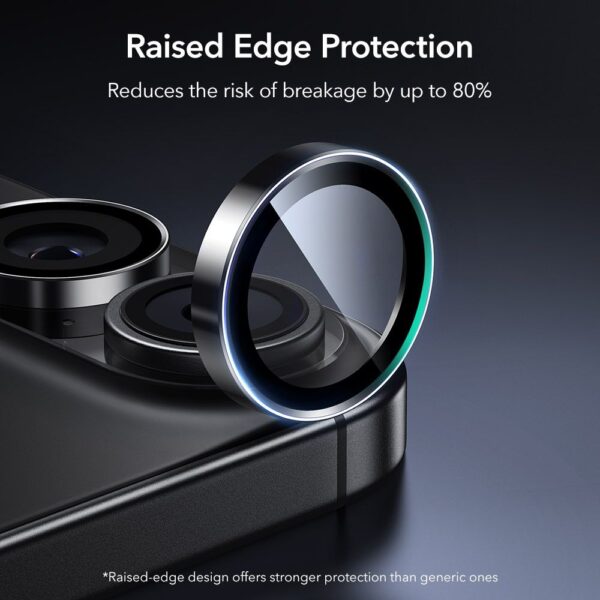 ESR Armorite Camera Cover for iPhone 16 / 16 Plus / 17 - Blackeng