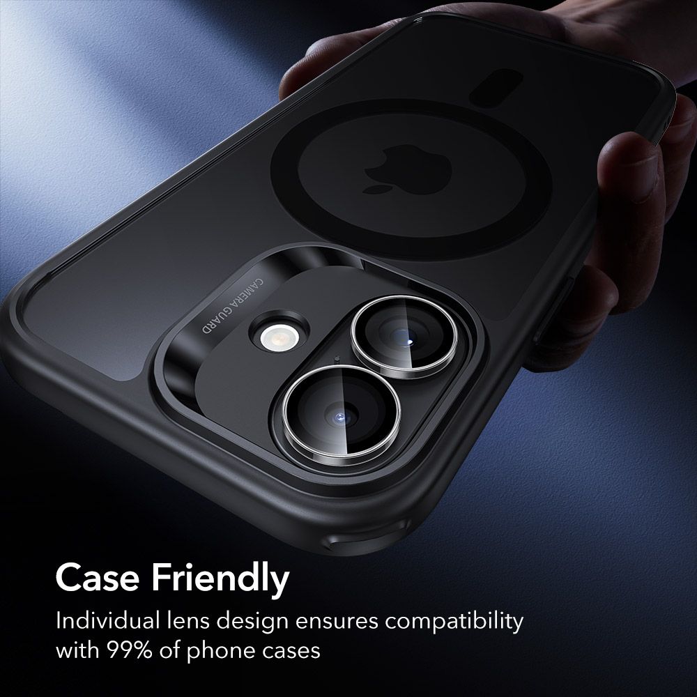 ESR Armorite Camera Cover for iPhone 16 / 16 Plus / 17 - Transparenteng