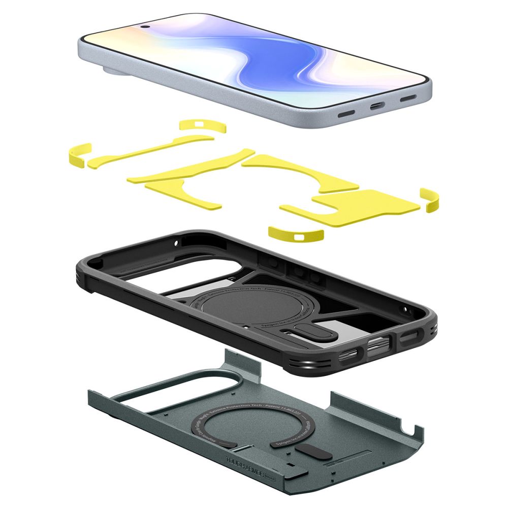 Spigen Tough Armor Mag MagSafe Case for Google Pixel 10 / 10 Pro - Greeneng