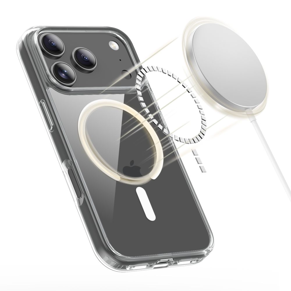 Tech-Protect FlexAir Hybrid MagSafe Case for iPhone 17 Pro Max - Cleareng