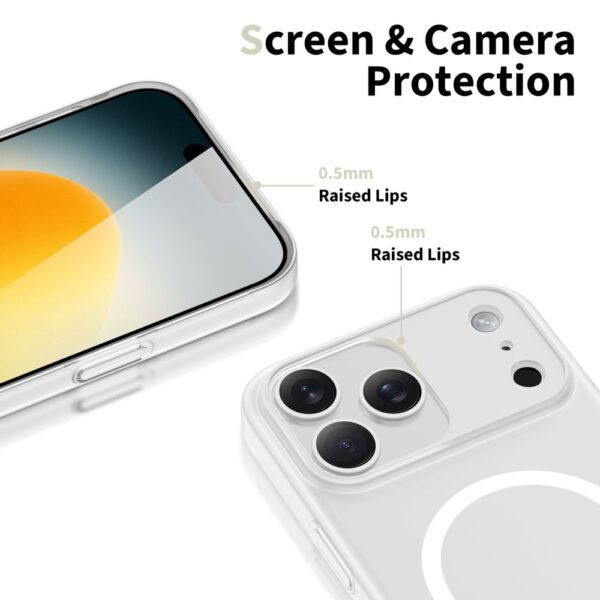 Tech-Protect MagSlim MagSafe Case for iPhone 17 Pro - Matte Whiteeng
