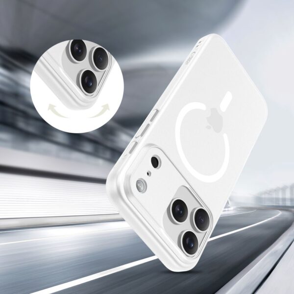 Tech-Protect MagSlim MagSafe Case for iPhone 17 Pro - Matte Whiteeng