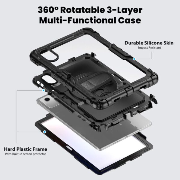 Tech-Protect Solid Case for Lenovo Idea Tab 11.0 TB-336 - Blackeng