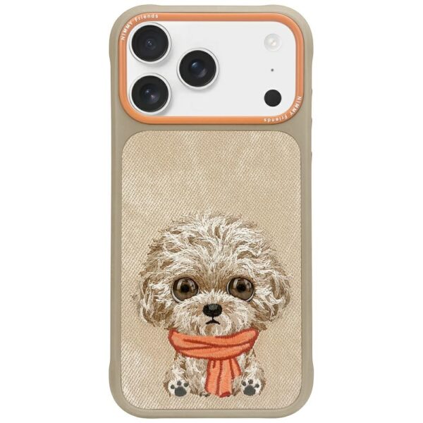 Nimmy Big Eyed Pet 2.0 Dog case for iPhone 17 - beigeeng