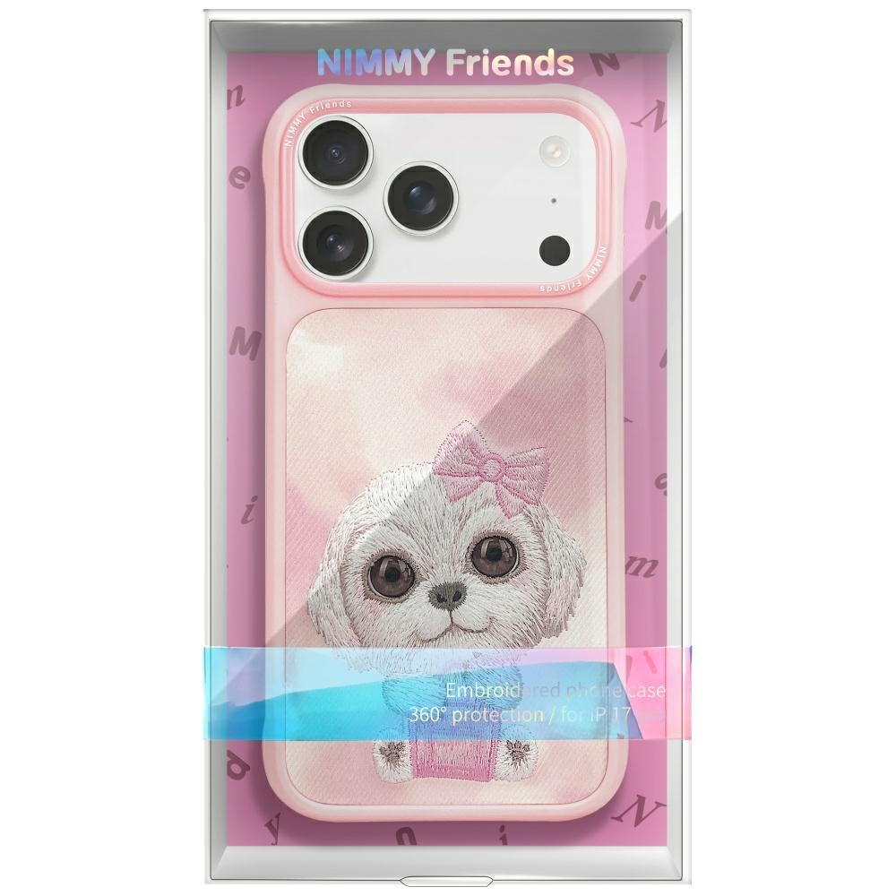 Nimmy Big Eyed Pet 2.0 Dog Case for iPhone 17 Pro Max - Pinkeng