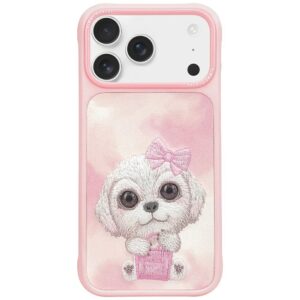 Nimmy Big Eyed Pet 2.0 Dog Case for iPhone 17 Pro - Pinkeng