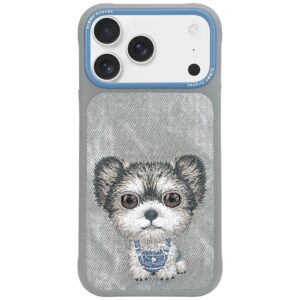 Nimmy Big Eyed Pet 2.0 Dog Case for iPhone 17 Pro - Grayeng
