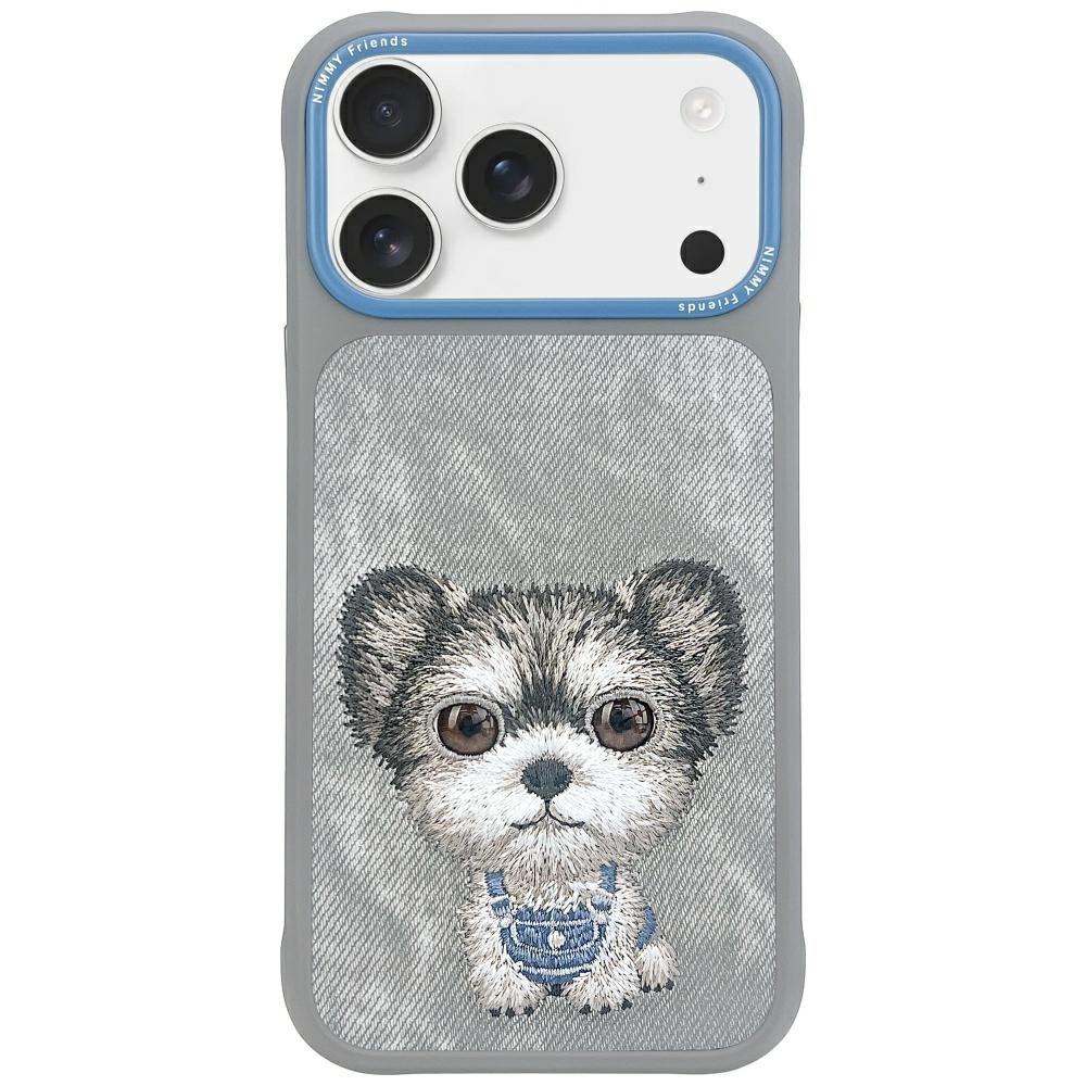 Nimmy Big Eyed Pet 2.0 Dog Case for iPhone 17 Pro - Grayeng