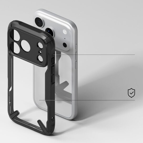Ringke Fusion X Case for iPhone 17 Pro Max - Blackeng