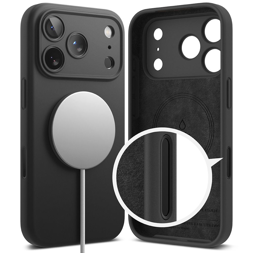 Ringke Silicone Magnetic MagSafe Case for iPhone 17 Pro - Purpleeng