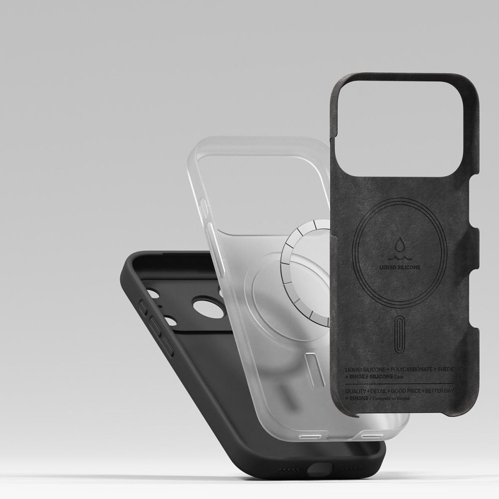 Ringke Silicone Magnetic MagSafe Case for iPhone 17 Pro - Purpleeng