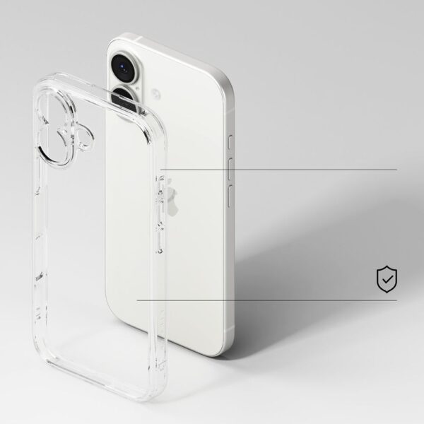 Ringke Fusion iPhone 17 Case - Cleareng
