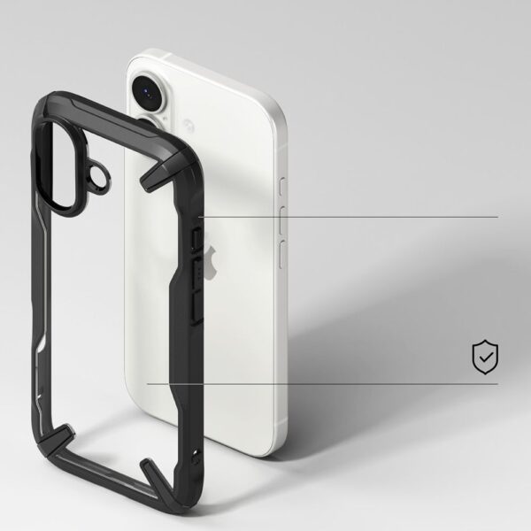 Ringke Fusion X Case for iPhone 17 - Blackeng