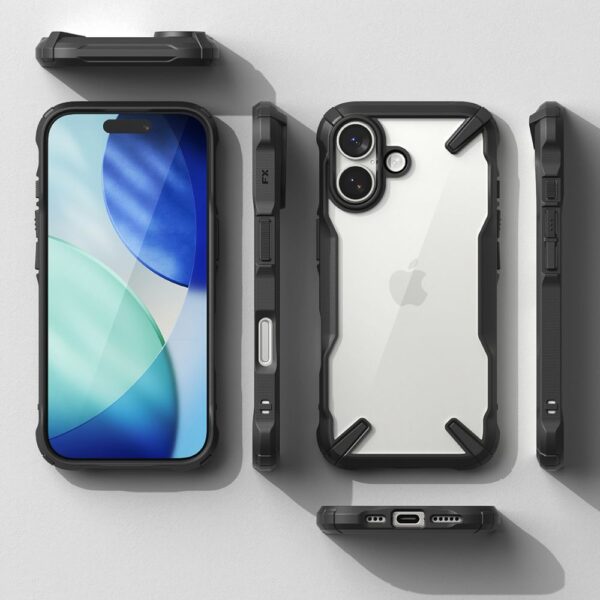 Ringke Fusion X Case for iPhone 17 - Blackeng