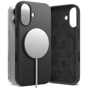 Ringke Silicone Magnetic MagSafe Case for iPhone 17 - Purpleeng