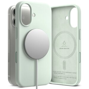 Ringke Silicone Magnetic MagSafe Case for iPhone 17 Pro - Minteng