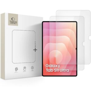 Tech-Protect Glass Fit+ 2-pack tempered glass for Samsung Galaxy TAB S8 ULTRA / S9 ULTRA / S10 ULTRA / S11 ULTRA 14.6 - transparenteng