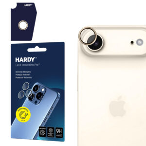 3mk HARDY Lens Protection Pro lens glass for iPhone 17 Air - goldeng