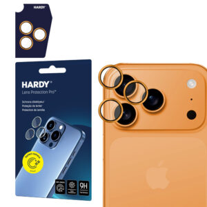 3mk HARDY Lens Protection Pro lens glass for iPhone 17 Pro / 17 Pro Max - orangeeng