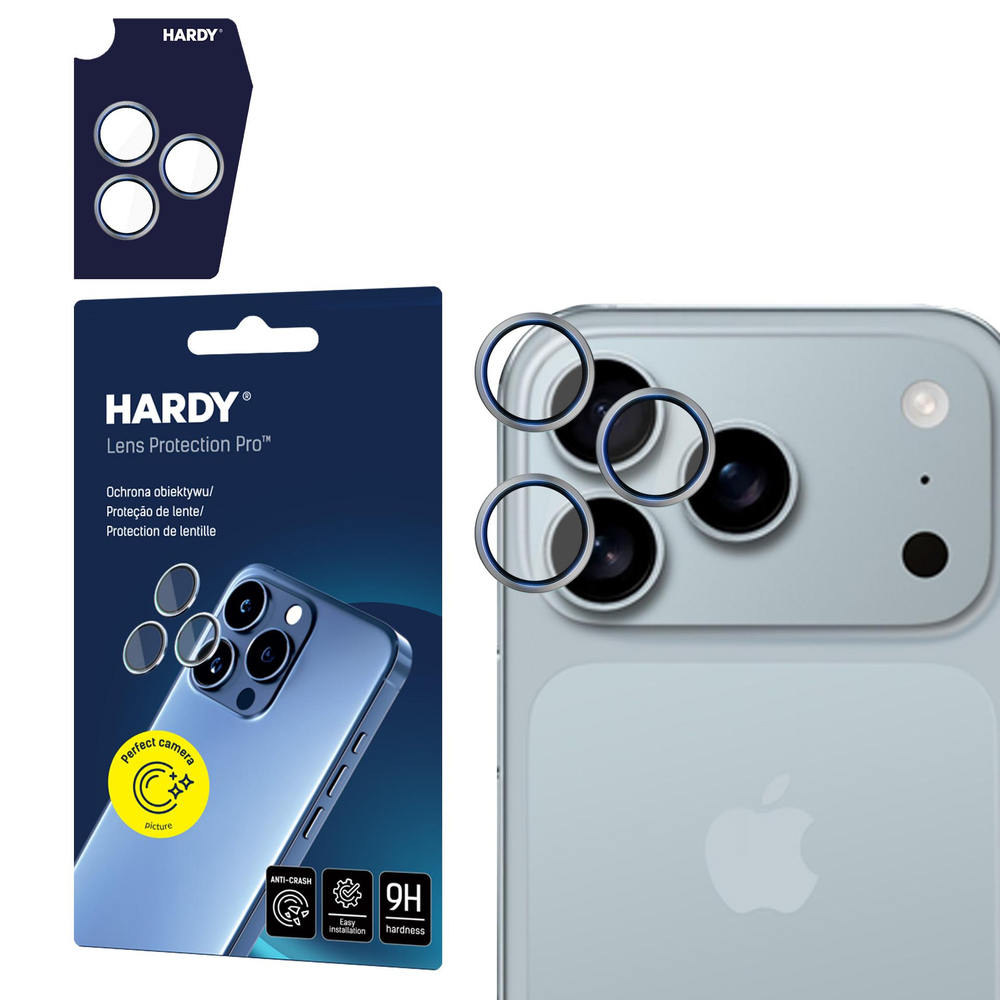 3mk HARDY Lens Protection Pro lens glass for iPhone 17 Pro / 17 Pro Max - grayeng