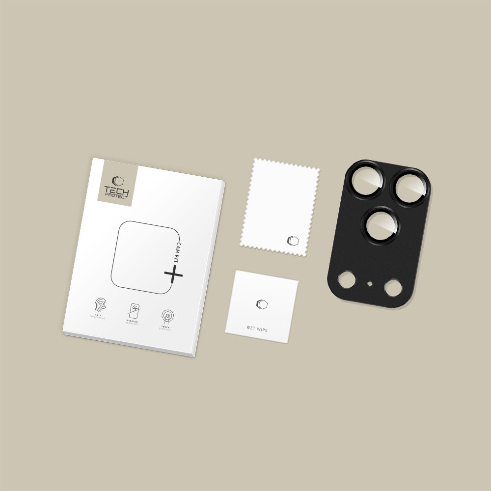 Tech-Protect Camfull Fit+ Camera Cover for iPhone 17 Pro - Blackeng