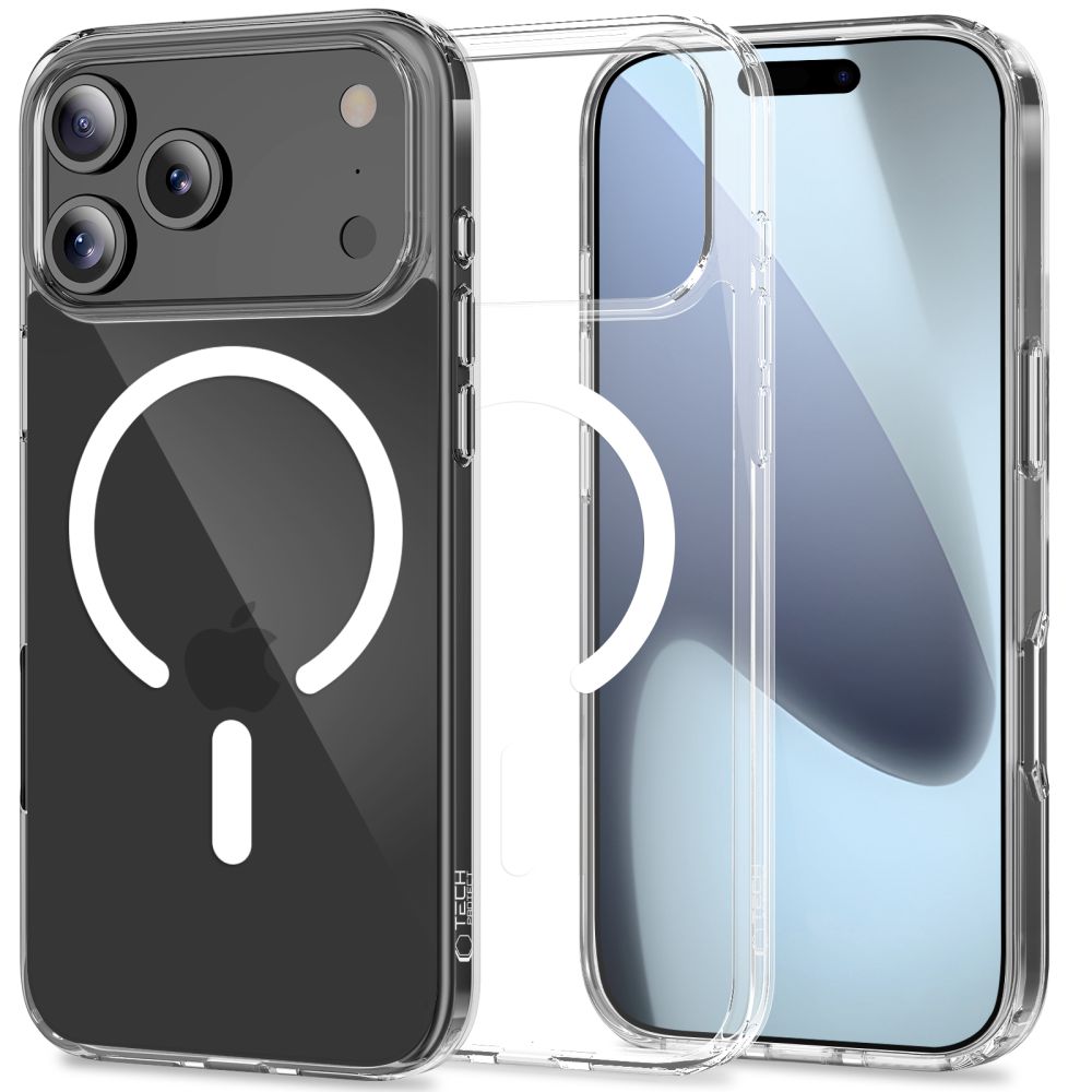 Tech-Protect FlexAir Hybrid MagSafe Case for iPhone 17 Pro - Cleareng