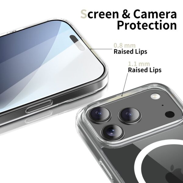 Tech-Protect FlexAir Hybrid MagSafe Case for iPhone 17 Pro - Cleareng