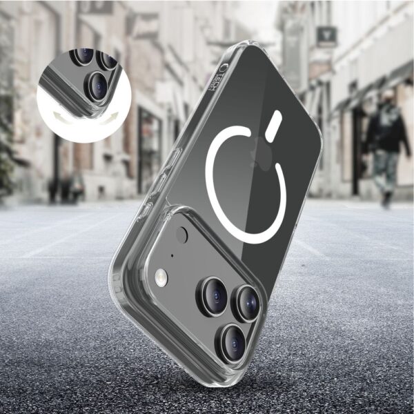 Tech-Protect FlexAir Hybrid MagSafe Case for iPhone 17 Pro - Cleareng