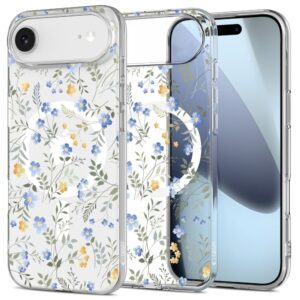 Tech-Protect FlexAir MagSafe Case for iPhone 17 Air - Daisies with Leaveseng