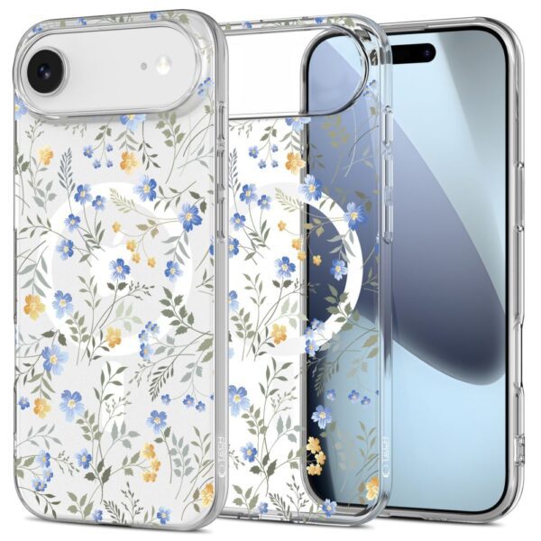 Tech-Protect FlexAir MagSafe Case for iPhone 17 Air - Daisies with Leaveseng