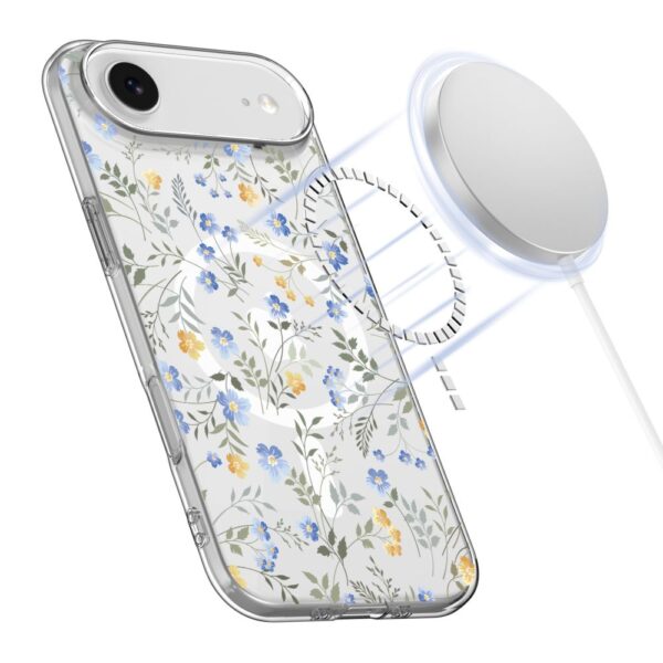 Tech-Protect FlexAir MagSafe Case for iPhone 17 Air - Daisies with Leaveseng