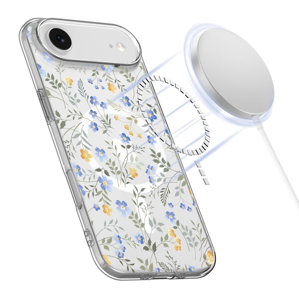 Tech-Protect FlexAir MagSafe Case for iPhone 17 Air - Daisies with Leaveseng