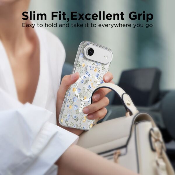 Tech-Protect FlexAir MagSafe Case for iPhone 17 Air - Daisies with Leaveseng