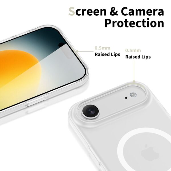 Tech-Protect MagFlex MagSafe Case for iPhone 17 Air - Clear Matteeng