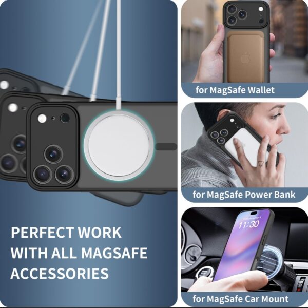Tech-Protect BasicMag MagSafe Case for iPhone 17 Pro Max - Matte Blackeng