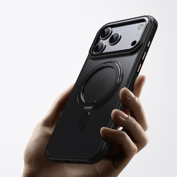 Tech-Protect MagRing MagSafe case for iPhone 17 Pro - matte blackeng