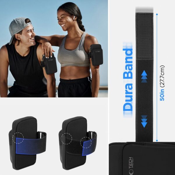 Tech-Protect M7 Universal Sport Armband Case - Blackeng