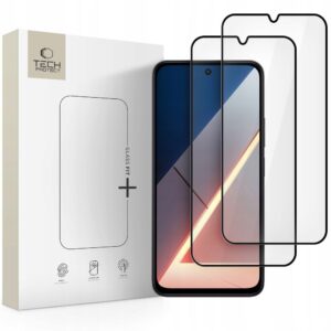 Tech-Protect Glass Fit+ 2-pack tempered glass for Xiaomi Poco M7 - blackeng