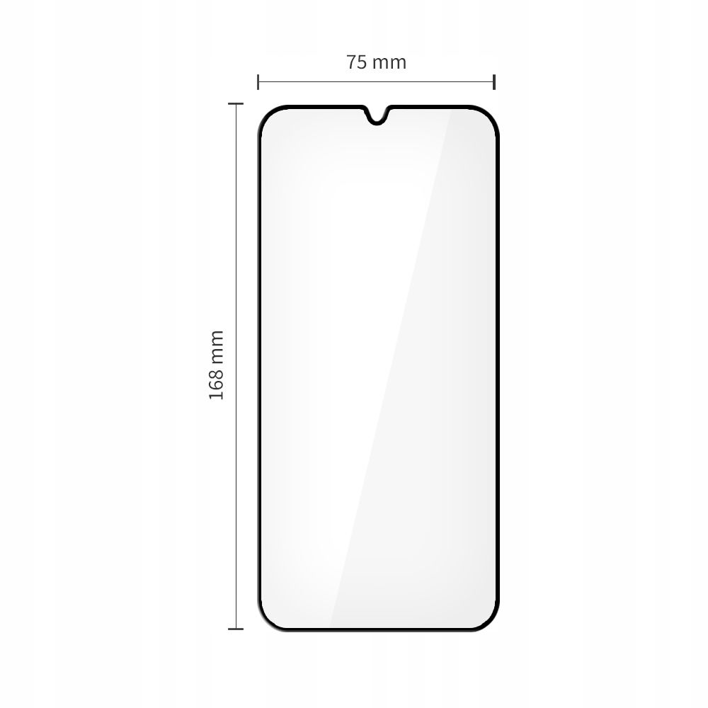 Tech-Protect Glass Fit+ 2-pack tempered glass for Xiaomi Poco M7 - blackeng